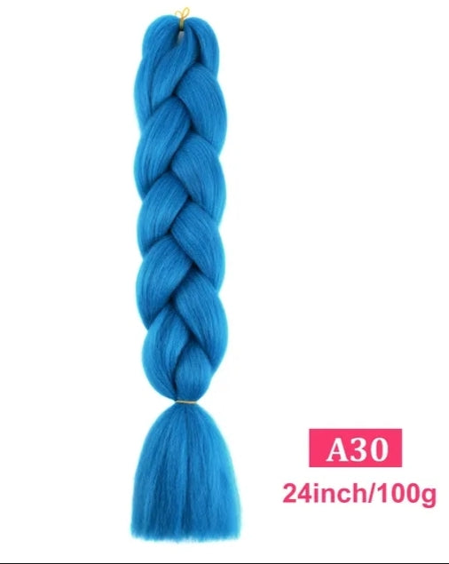 2 Tranças de 100g 60cm