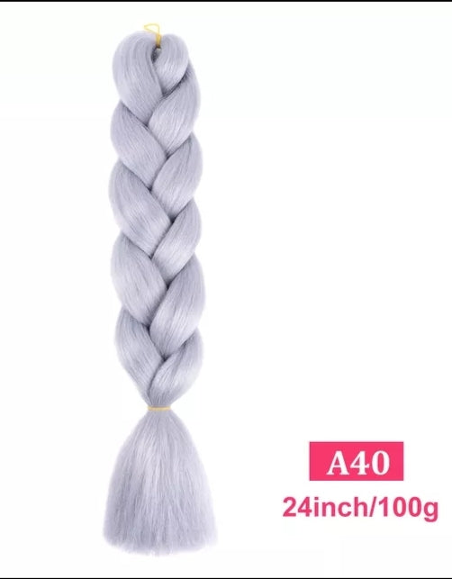 2 Tranças de 100g 60cm