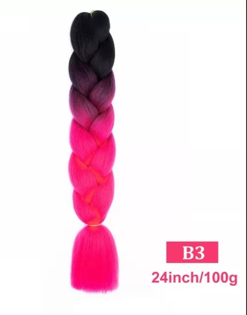 1 Trança 100g 60cm