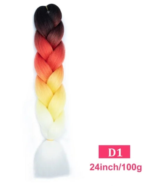 1 Trança 100g 60cm