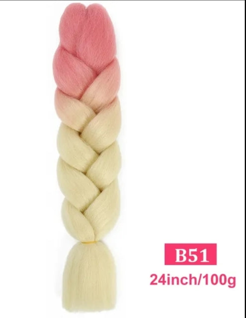 1 Trança 100g 60cm