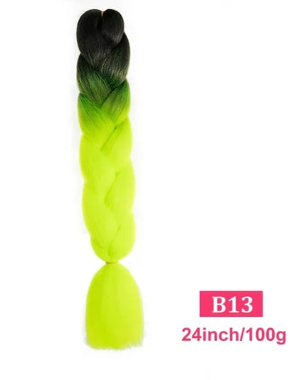 2 Tranças de 100g 60cm