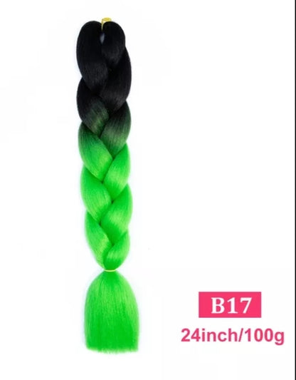 2 Tranças de 100g 60cm