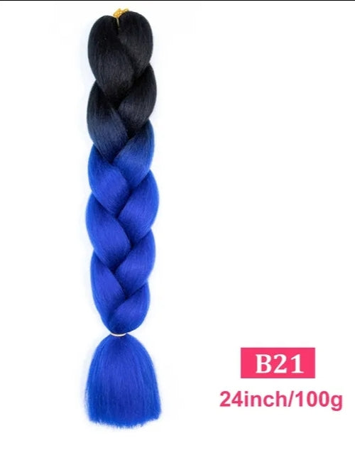 1 Trança 100g 60cm