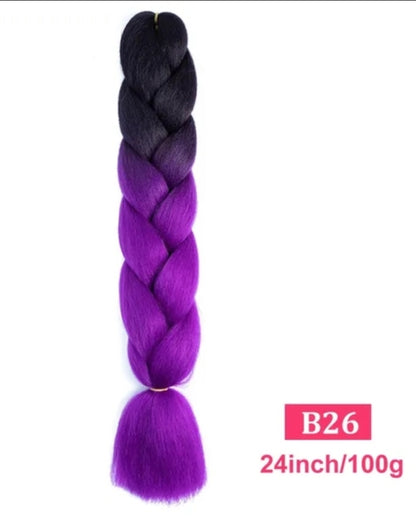 1 Trança 100g 60cm