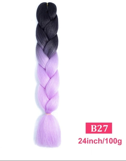 1 Trança 100g 60cm