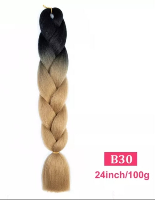 1 Trança 100g 60cm