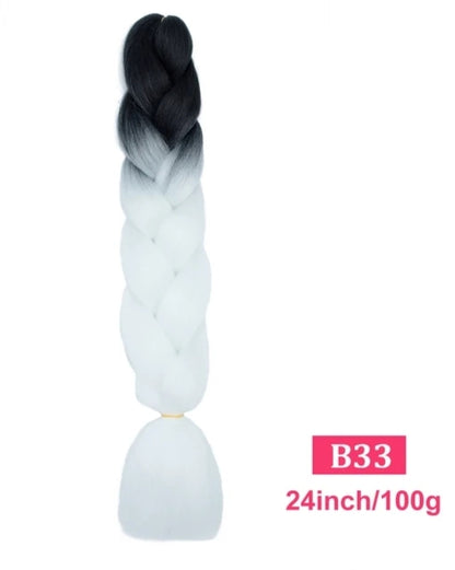 2 Tranças de 100g 60cm