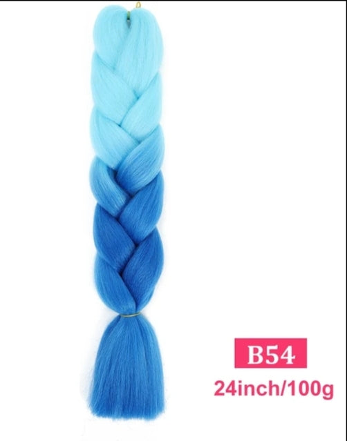 2 Tranças de 100g 60cm