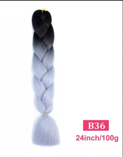 1 Trança 100g 60cm
