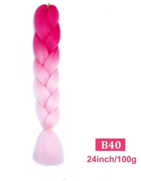 2 Tranças de 100g 60cm