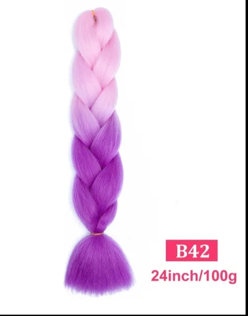 2 Tranças de 100g 60cm