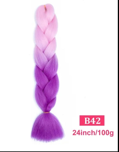 1 Trança 100g 60cm