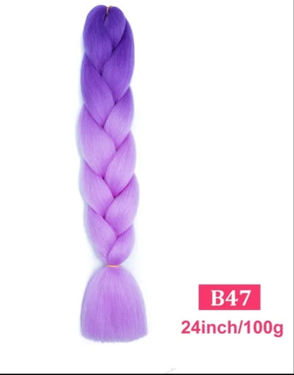 1 Trança 100g 60cm