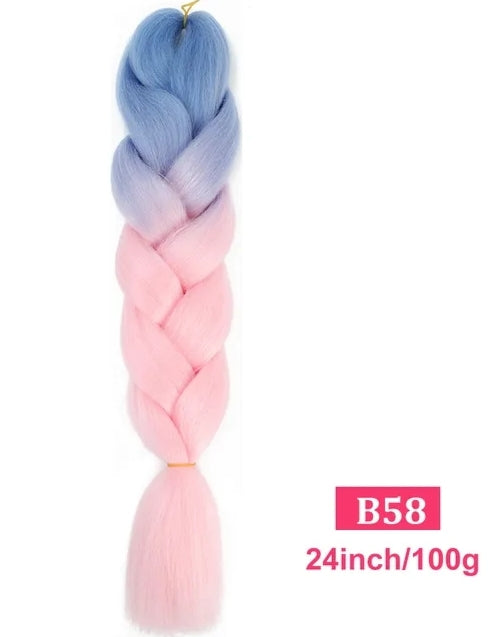 2 Tranças de 100g 60cm