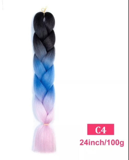 1 Trança 100g 60cm