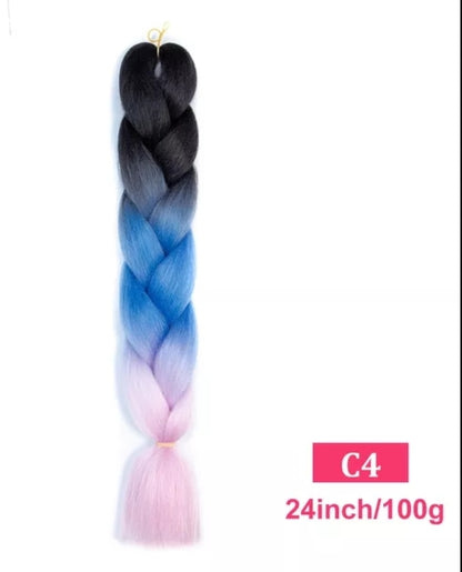 1 Trança 100g 60cm
