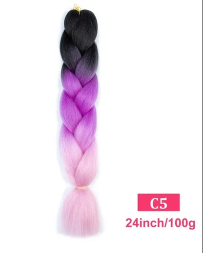 1 Trança 100g 60cm