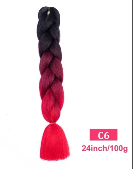 1 Trança 100g 60cm