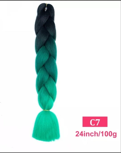 1 Trança 100g 60cm