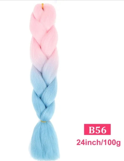 1 Trança 100g 60cm
