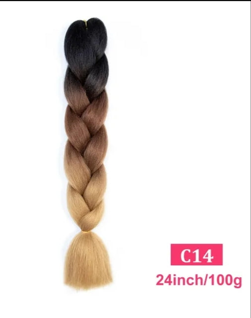 1 Trança 100g 60cm
