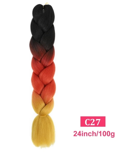2 Tranças de 100g 60cm