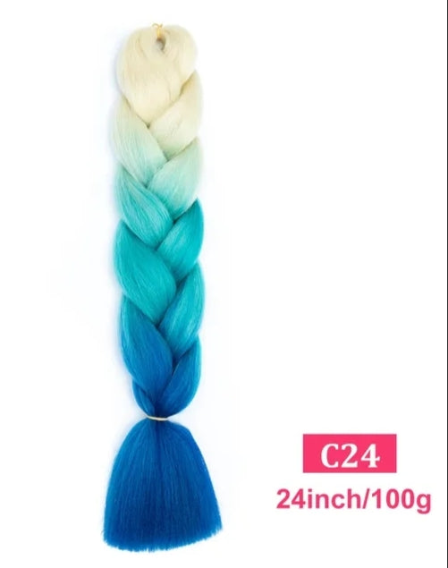 1 Trança 100g 60cm
