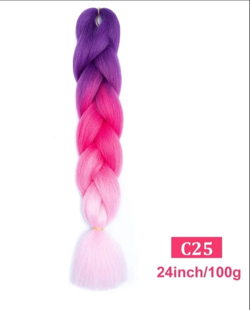 1 Trança 100g 60cm