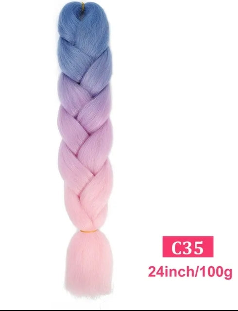 1 Trança 100g 60cm