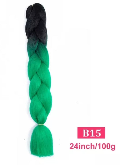 2 Tranças de 100g 60cm