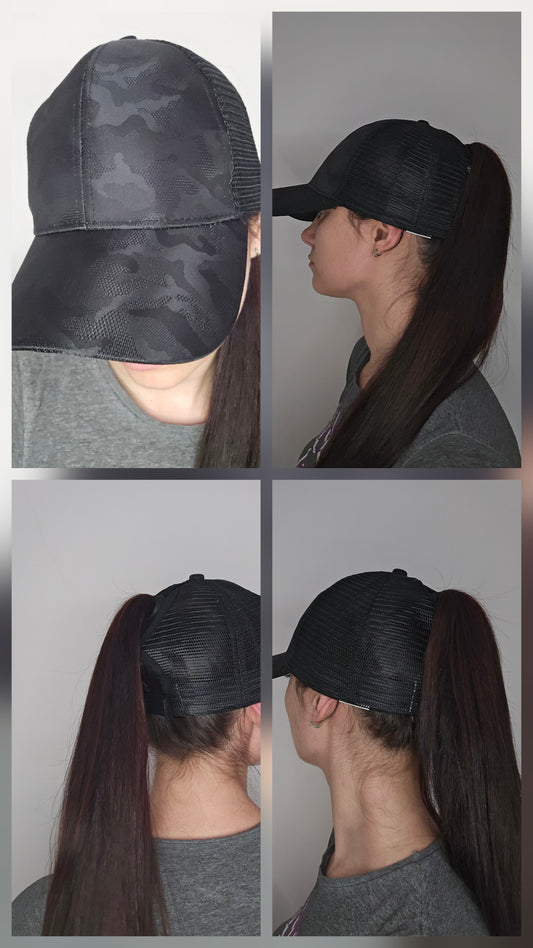 Chapéu para rabo de cavalo