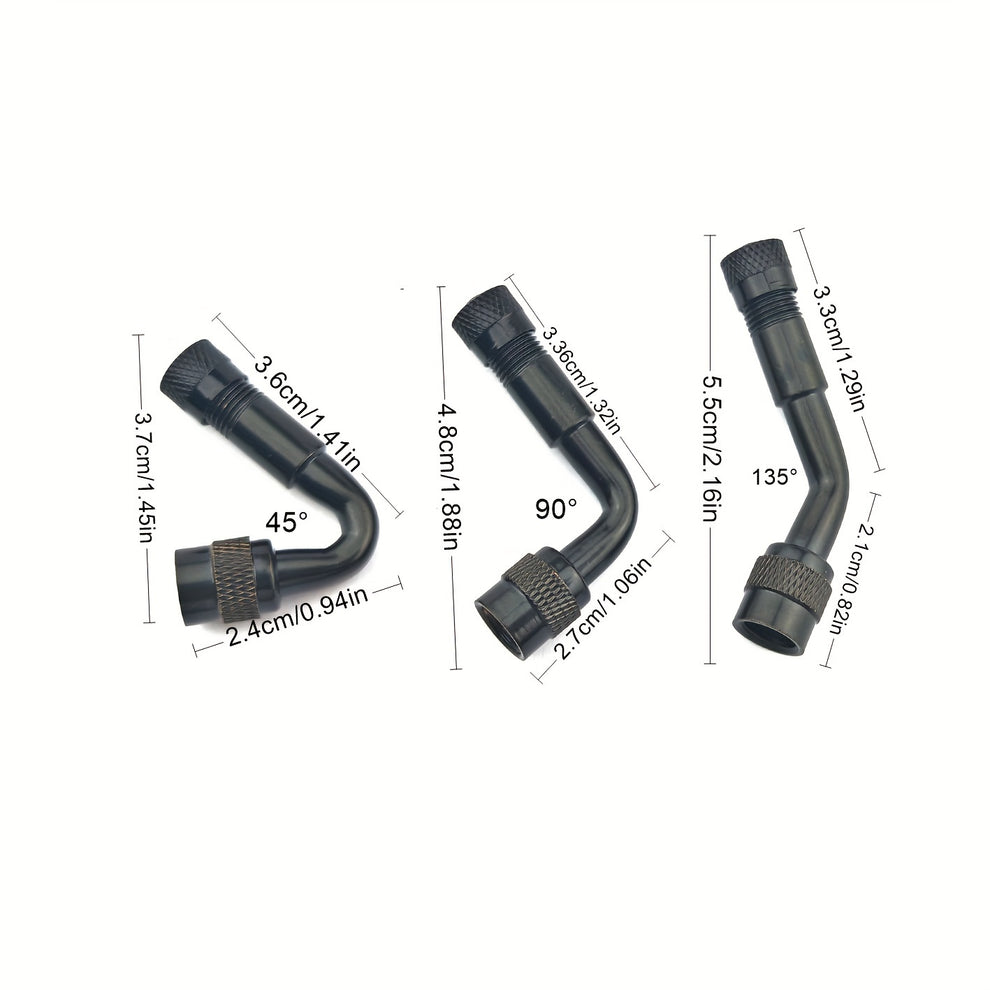 Adaptador de Válvula de Boca Curva