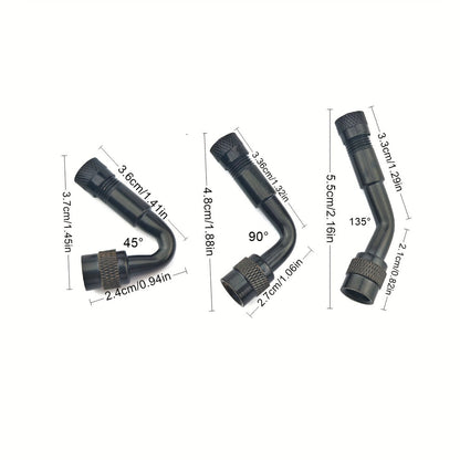 Adaptador de Válvula de Boca Curva
